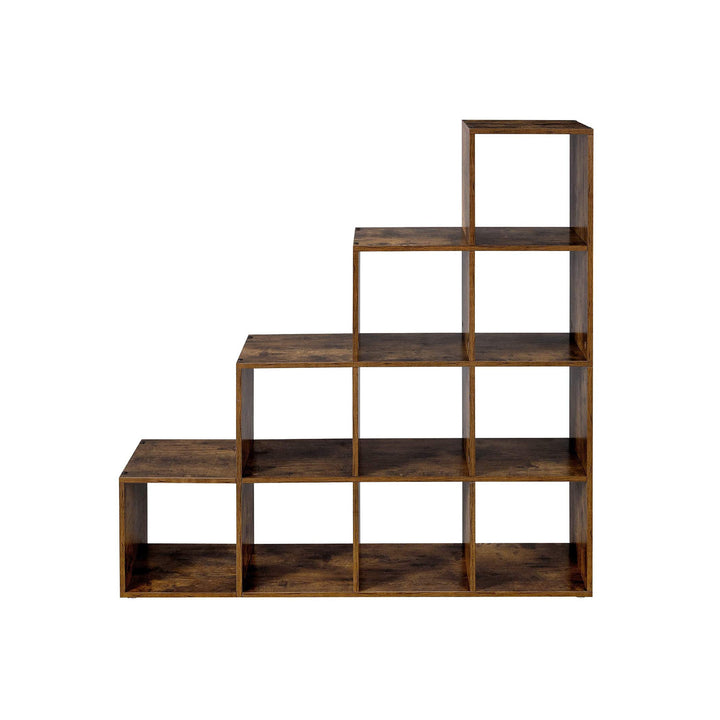 Wooden Display Staircase Shelf Organiser, Free Standing