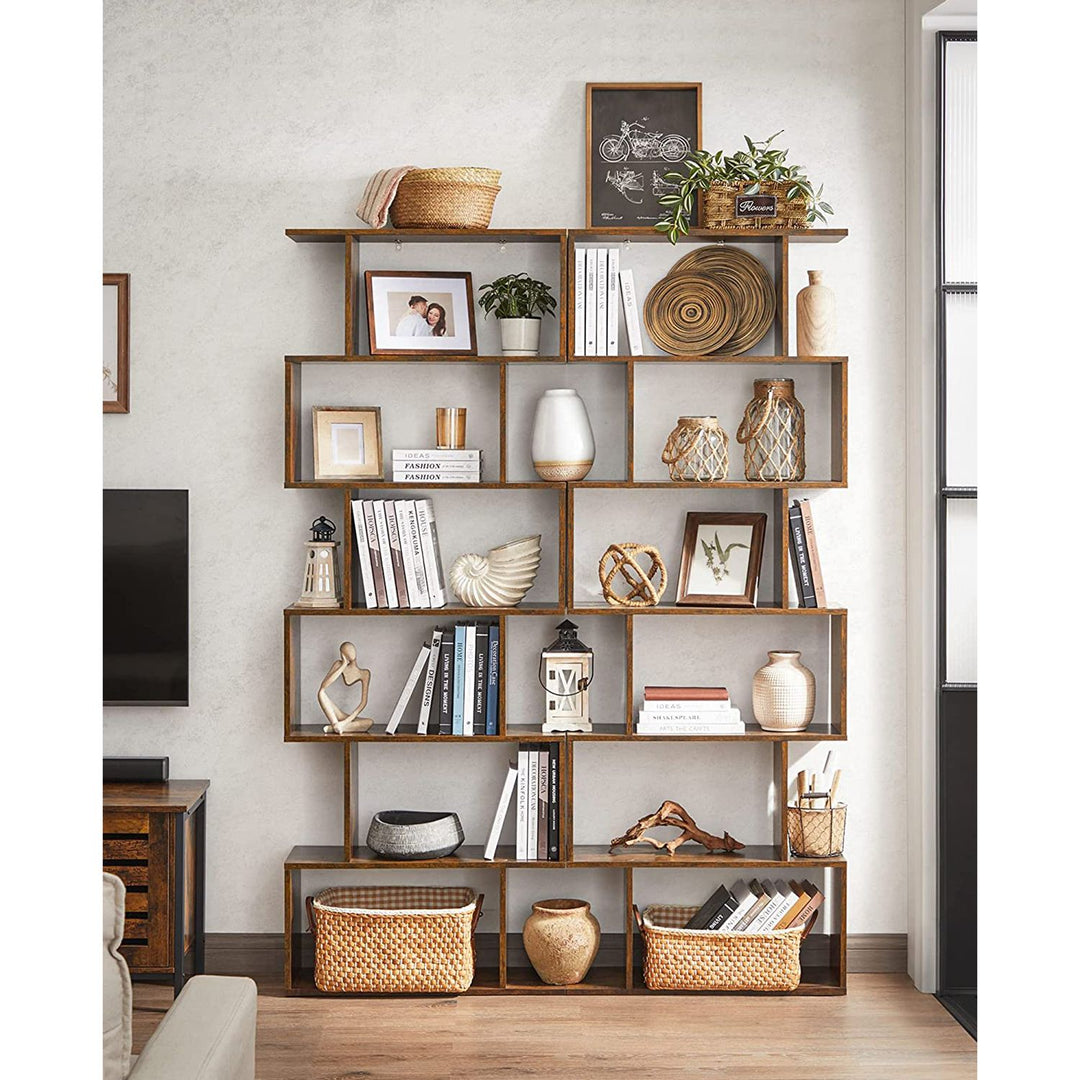 Freestanding Decorative Wooden Bookcase