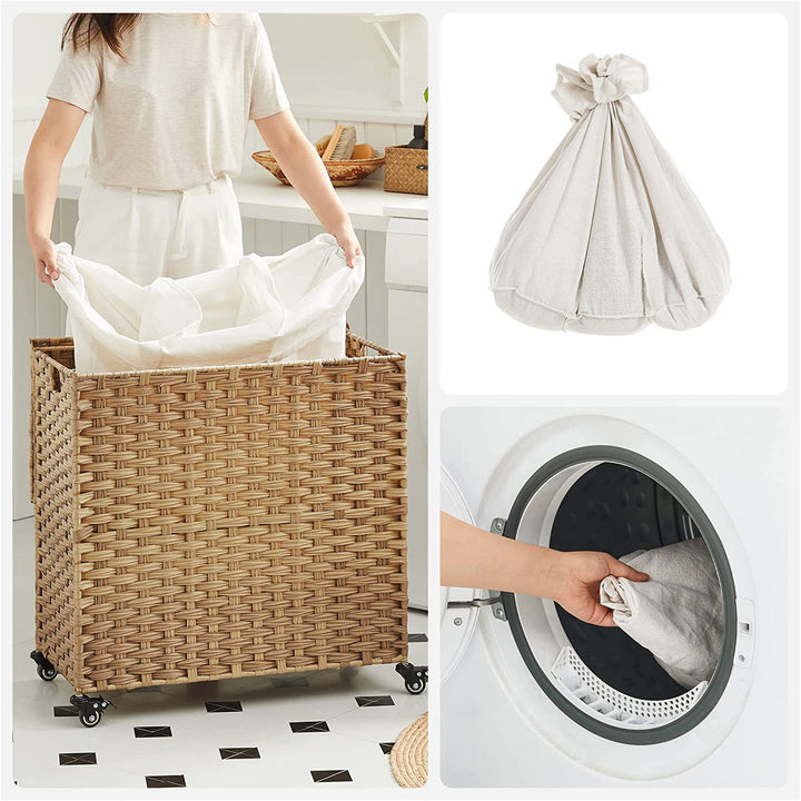 Laundry Hamper with Removable Bag