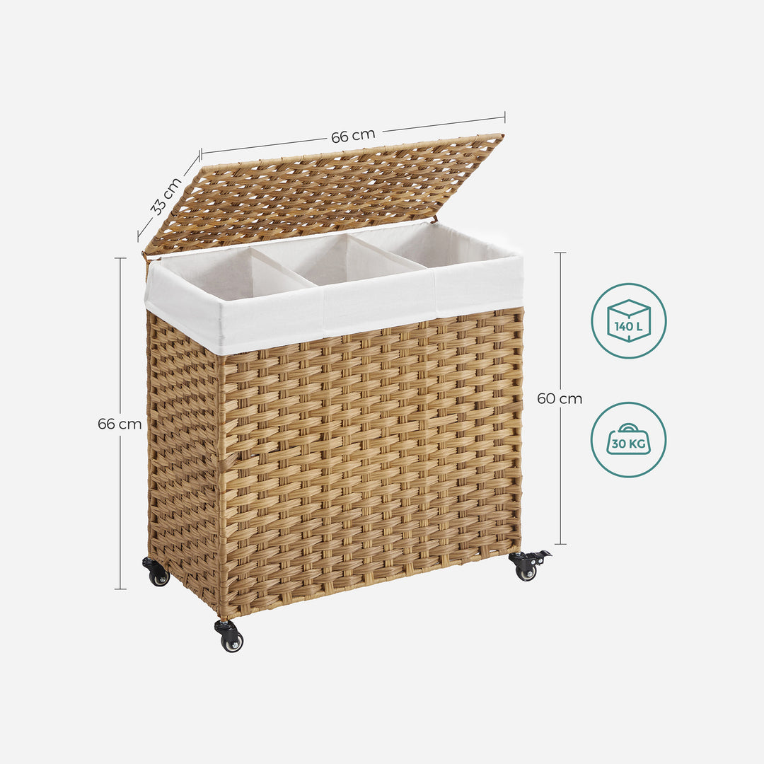 Laundry Hamper with Removable Bag