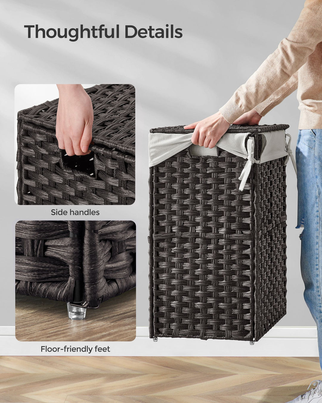 Clothes Hamper with Handles