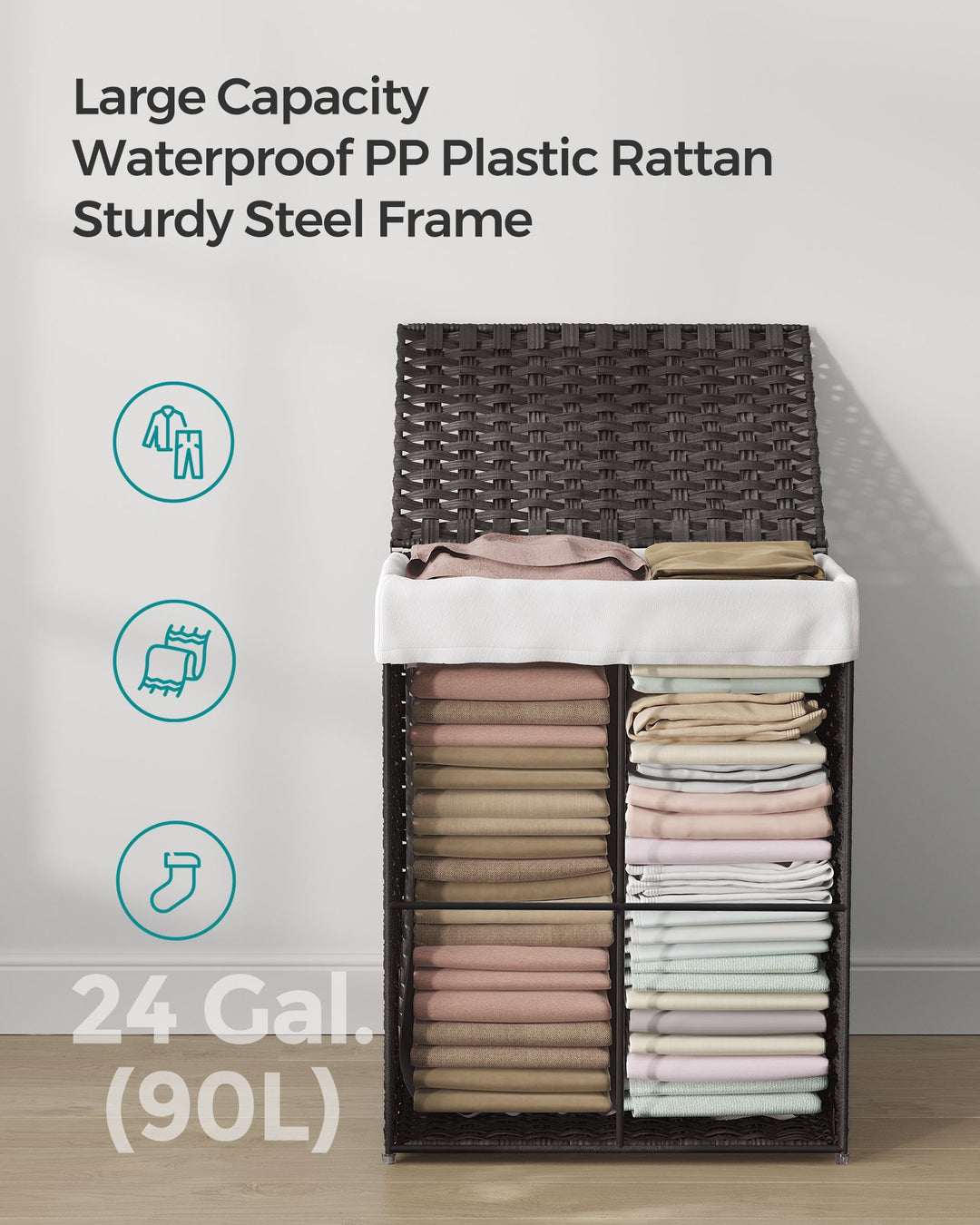 Clothes Hamper with Handles
