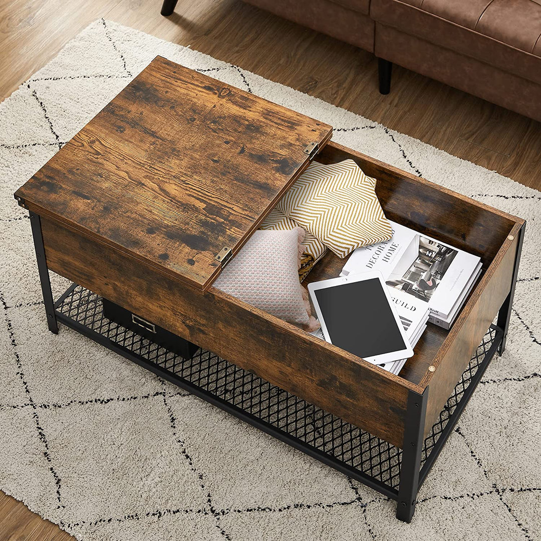 Coffee Table with Folding Top