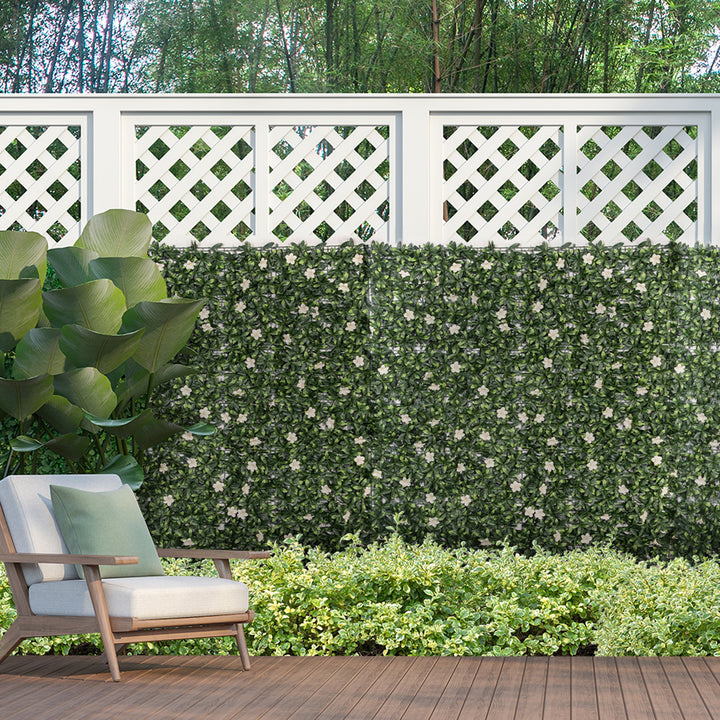 Artificial Boxwood Wall Panels with Privacy Fence Screen