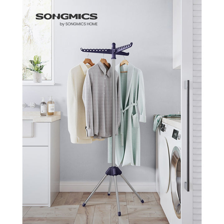 Clothes Airer with 3 Rotatable Arms