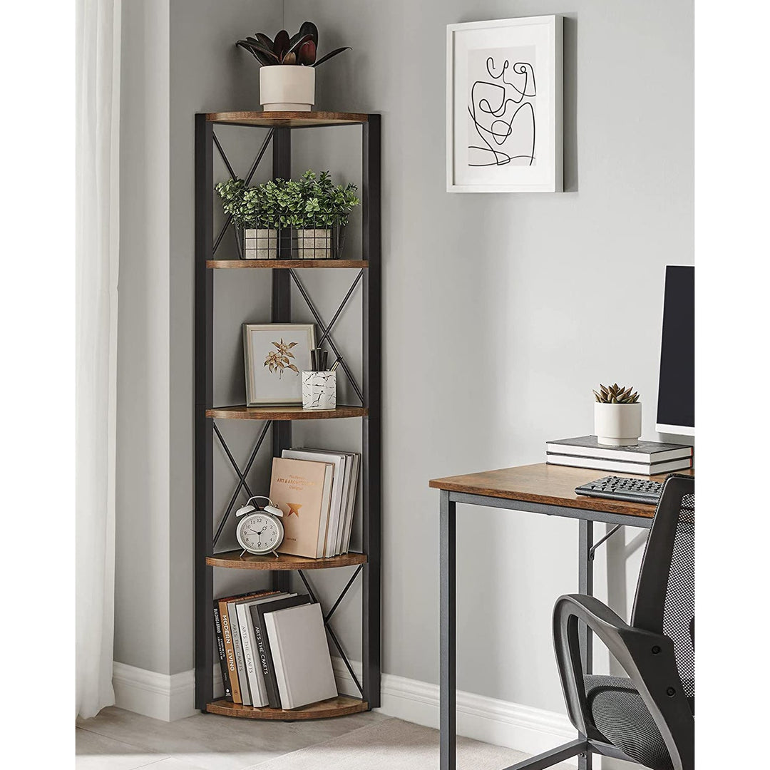 VASAGLE VASAGLE 5 Tier Multipurpose Corner Shelf