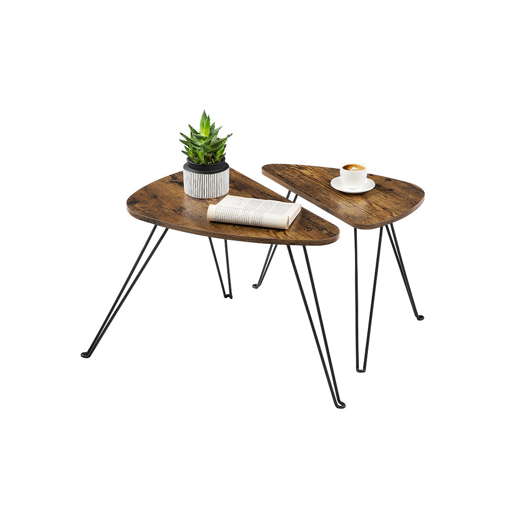 VASAGLE Set of 2 Side Tables