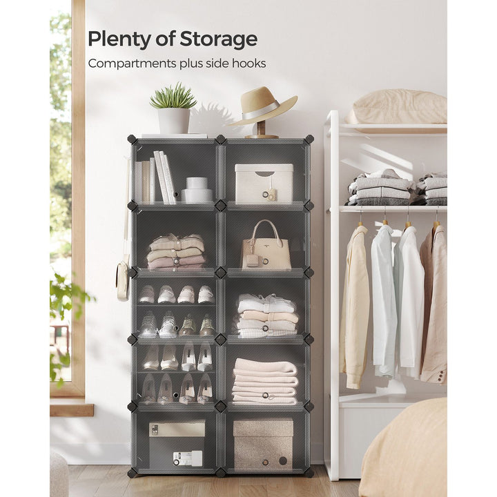 Modular Storage Organiser Unit -Black