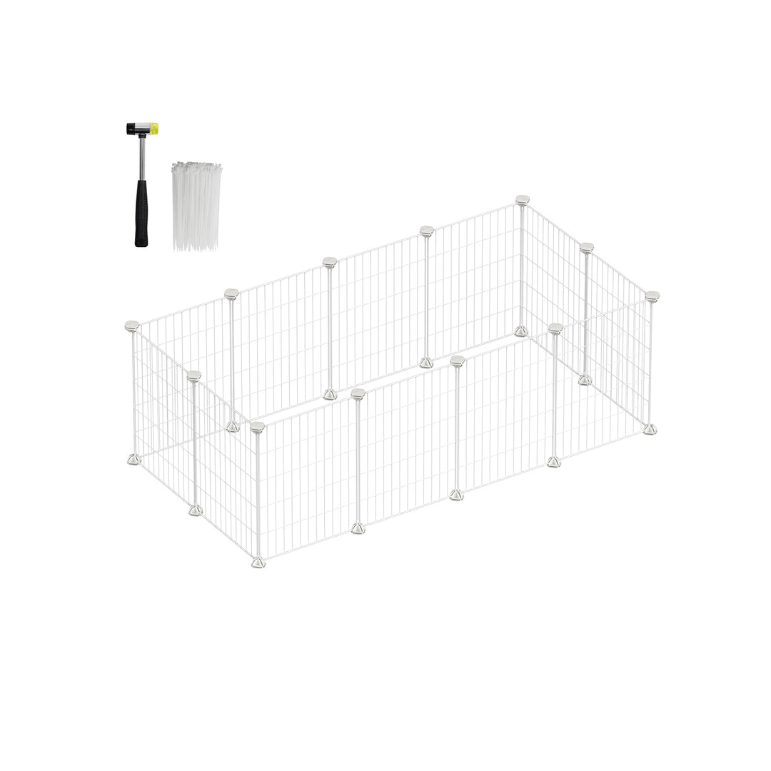 DIY Metal Guinea Pig Cage White