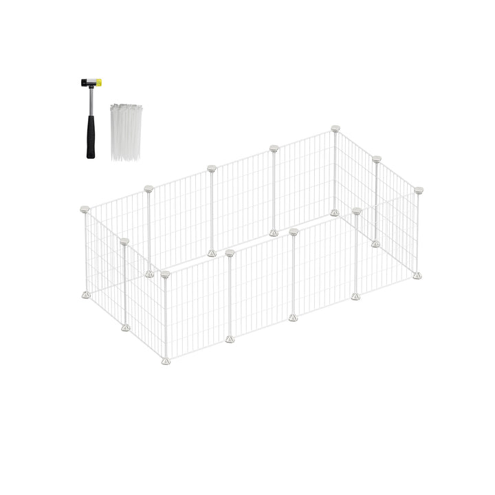 DIY Metal Guinea Pig Cage White