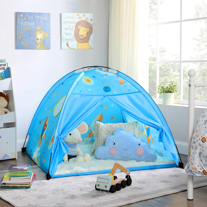 Blue Pop Up Teepee Tent for Kids