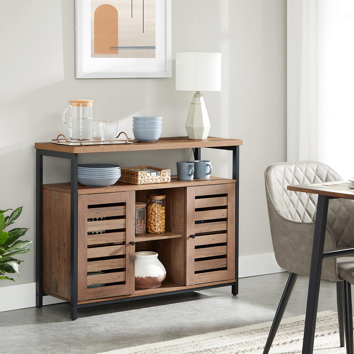 VASAGLE Floor Standing Cabinet