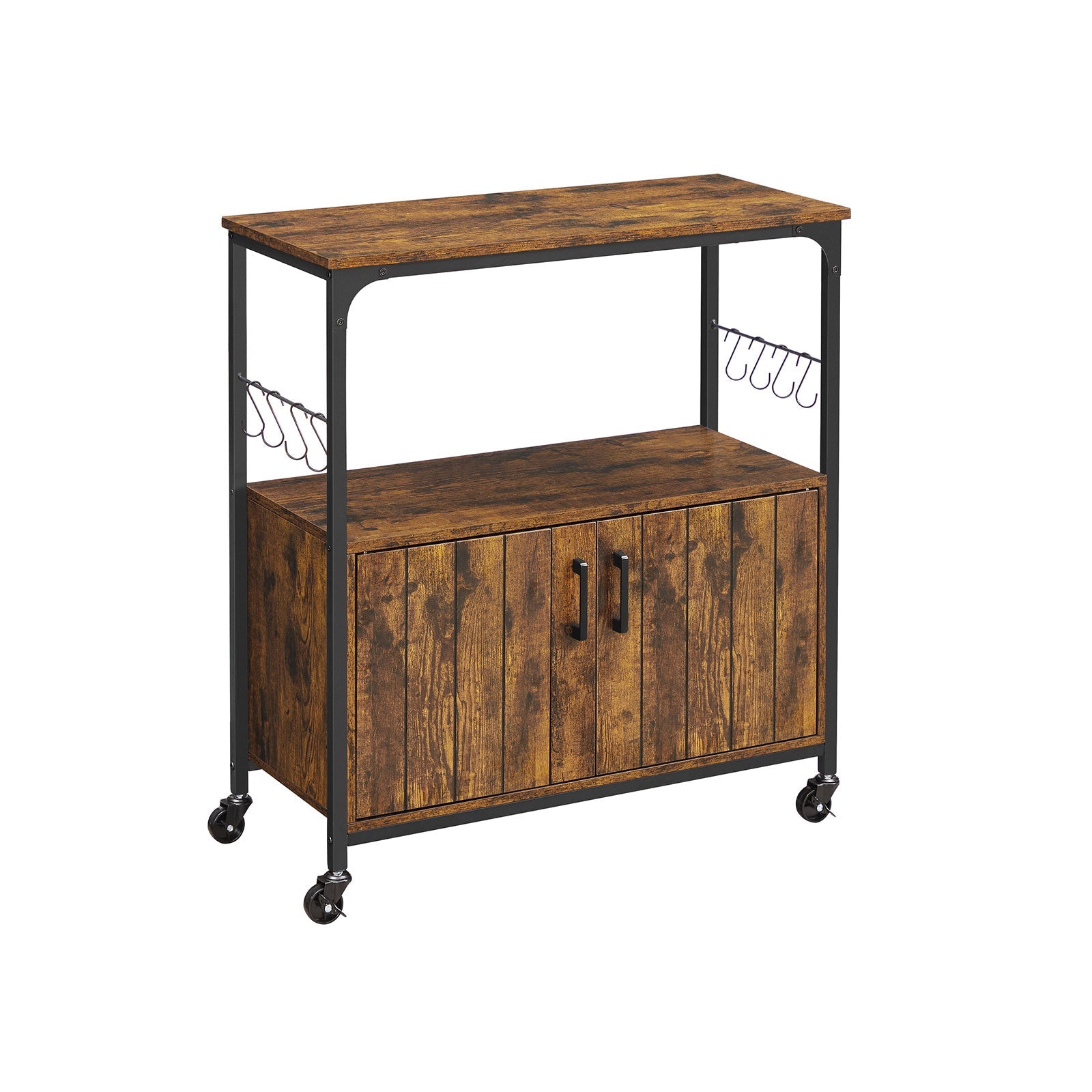 Industrial Cupboard on Wheels for Kitchen & Dining Room