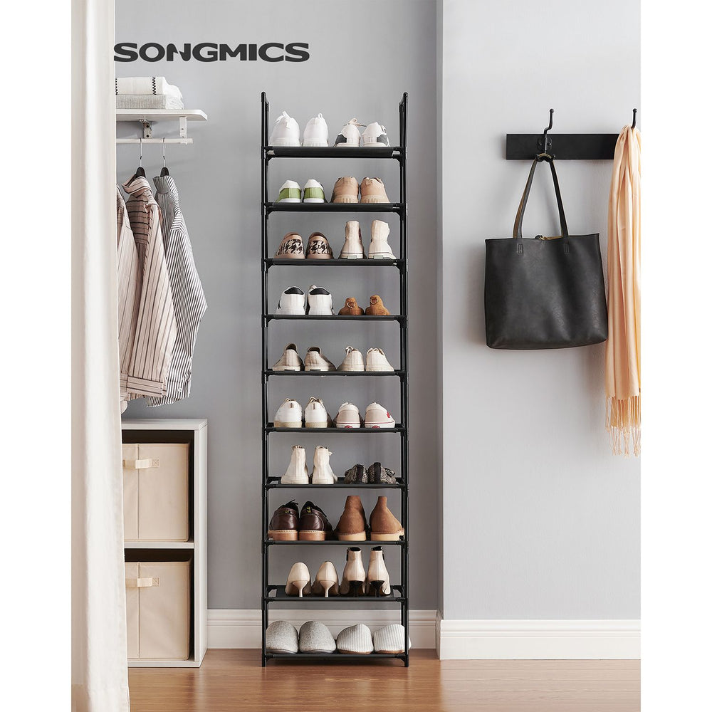 SONGMICS 10-Tier Shoe Rack
