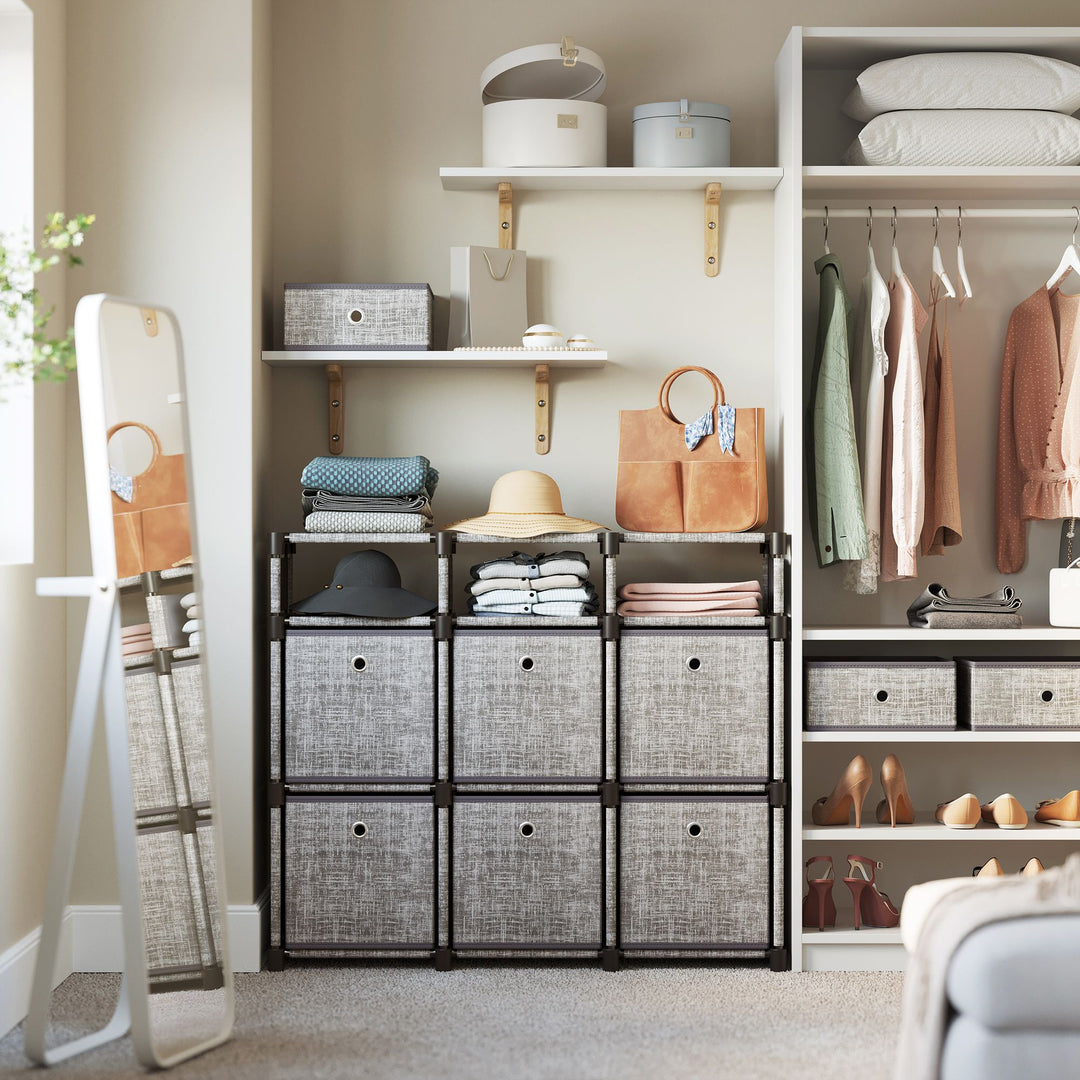 9-Cube Drawer Organiser