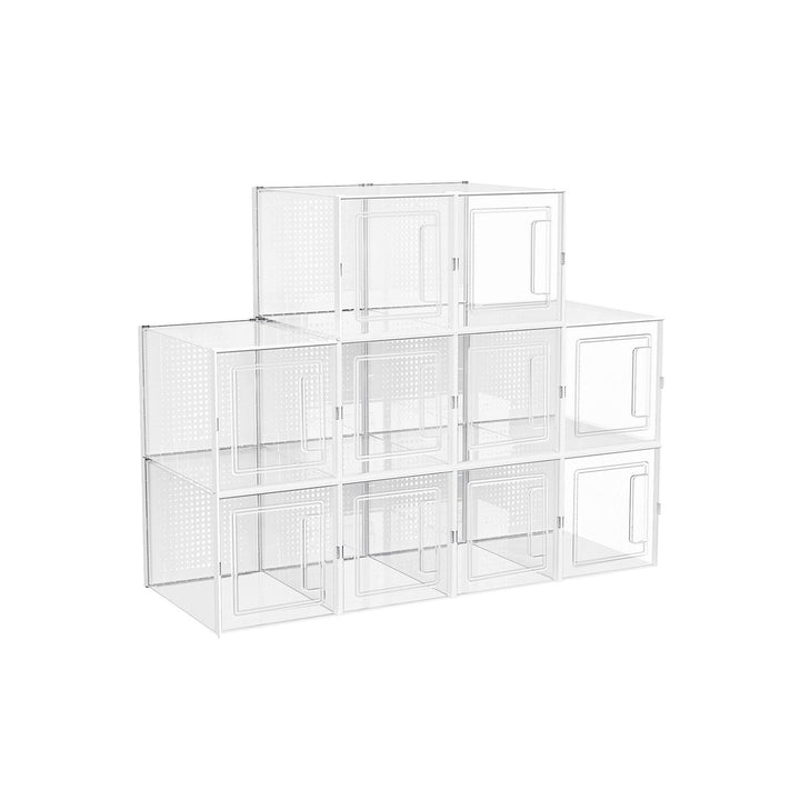 Plastic Shoe Boxes Transparent