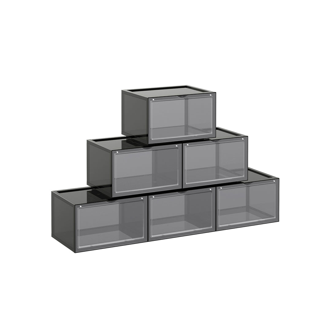 Shoe Boxes Gray