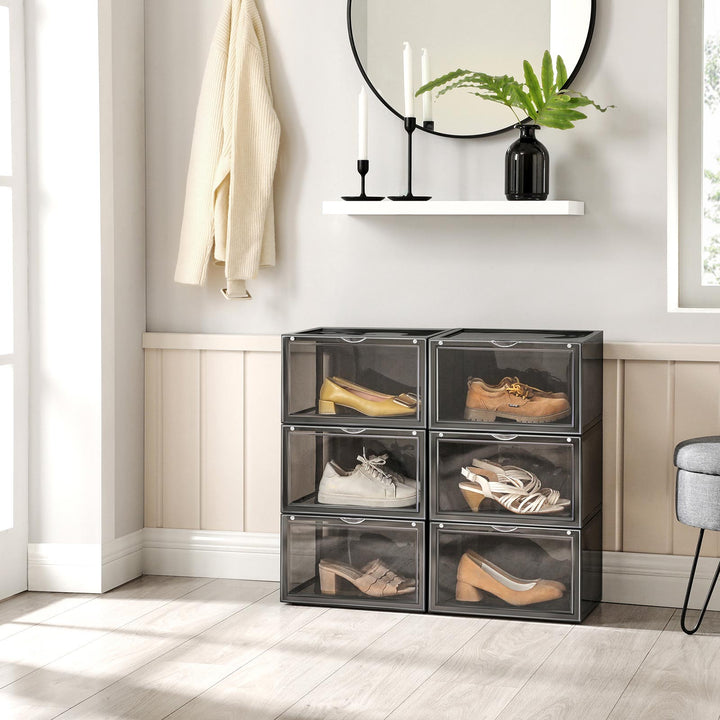 Shoe Boxes Gray