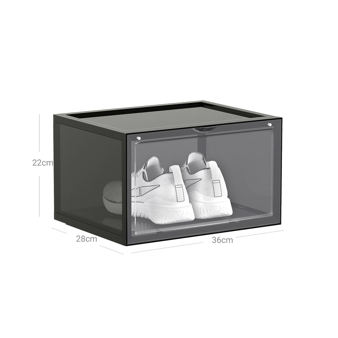 Shoe Boxes Gray