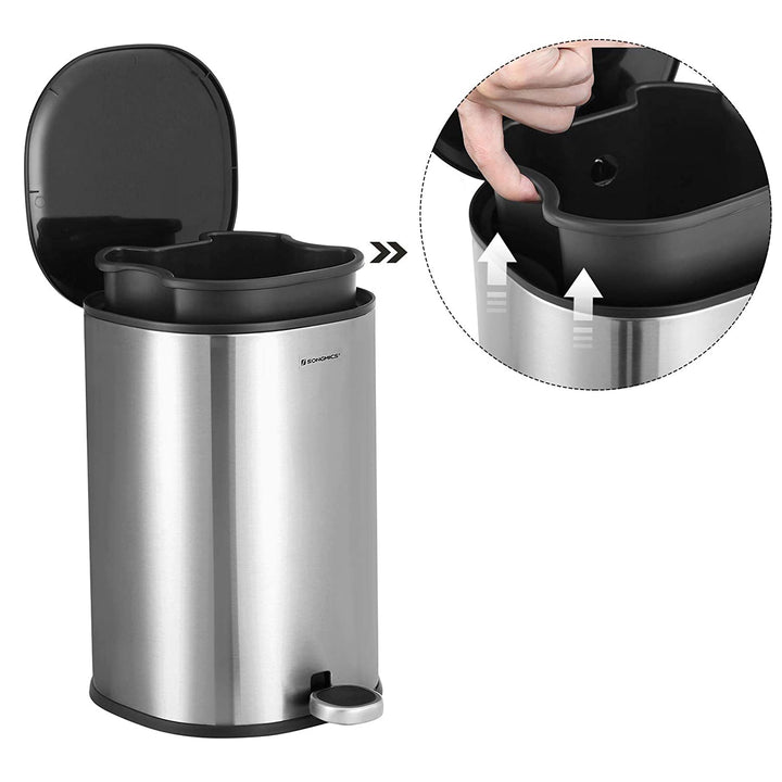 5L Step-Open Trash Can