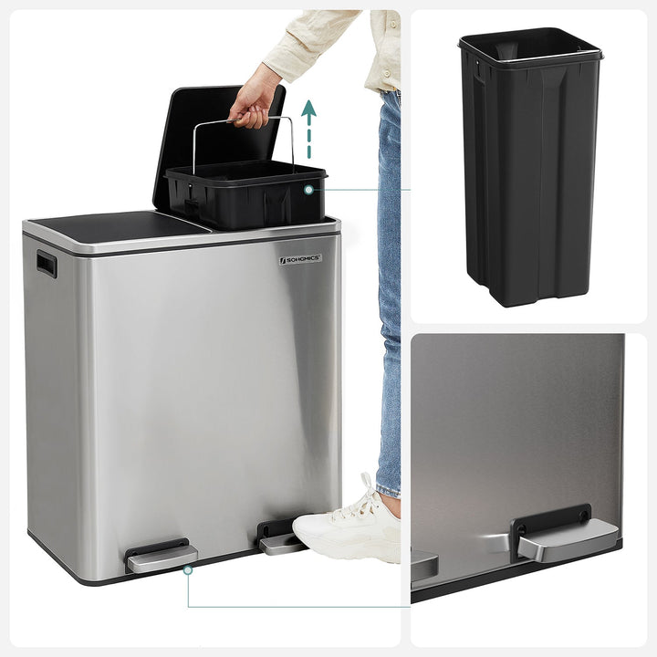 Double Rubbish Bin