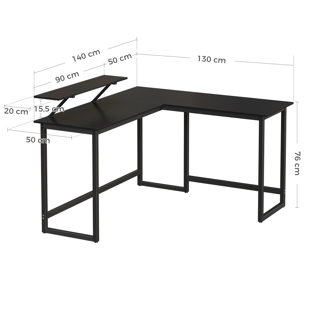 L-Shaped Writing Workstation