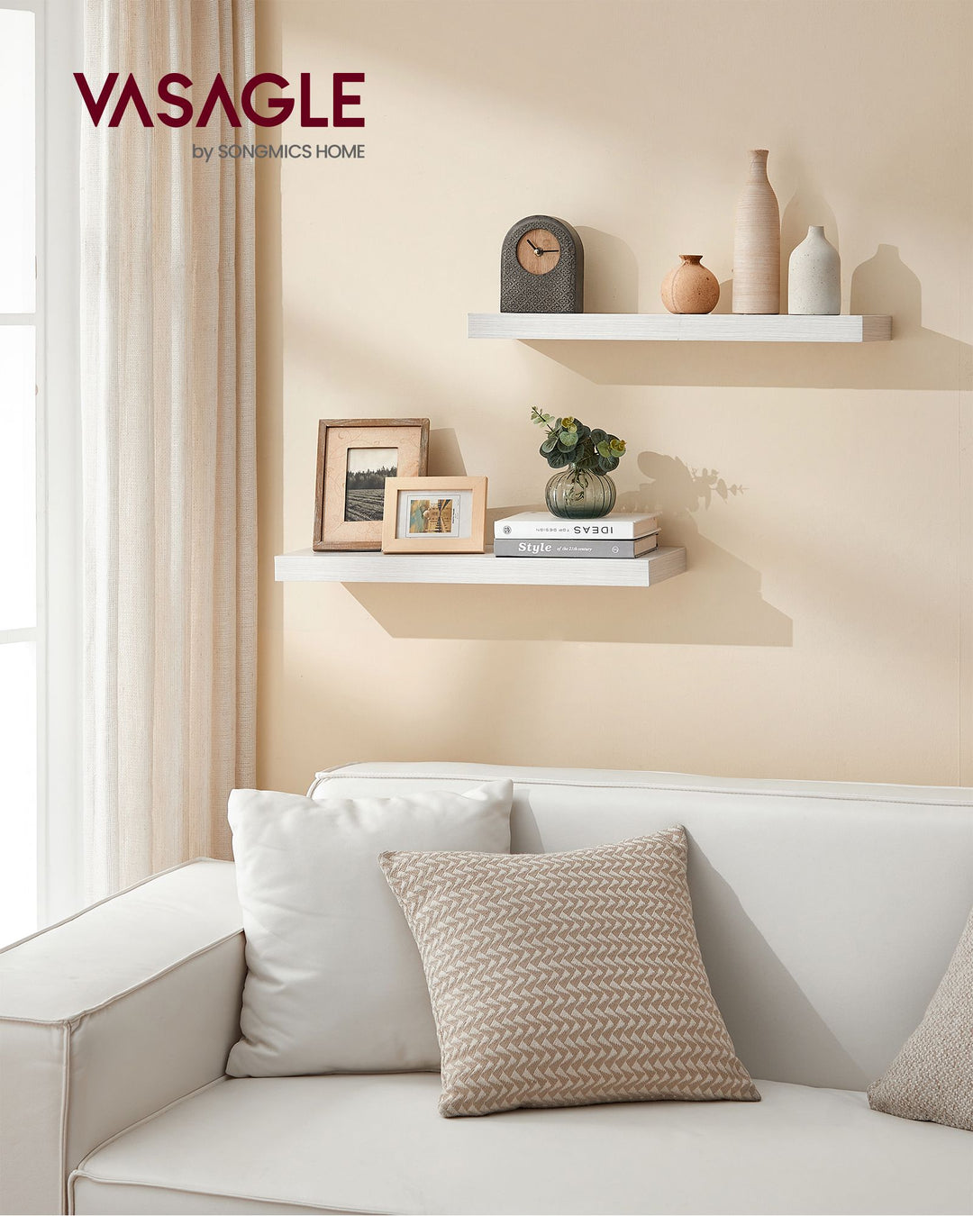 Floating Wall Shelf 20 x 60 x 3.8 cm