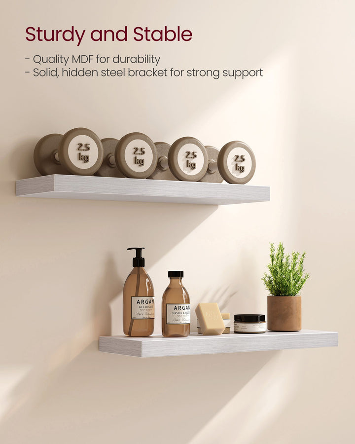 Floating Wall Shelf 20 x 60 x 3.8 cm