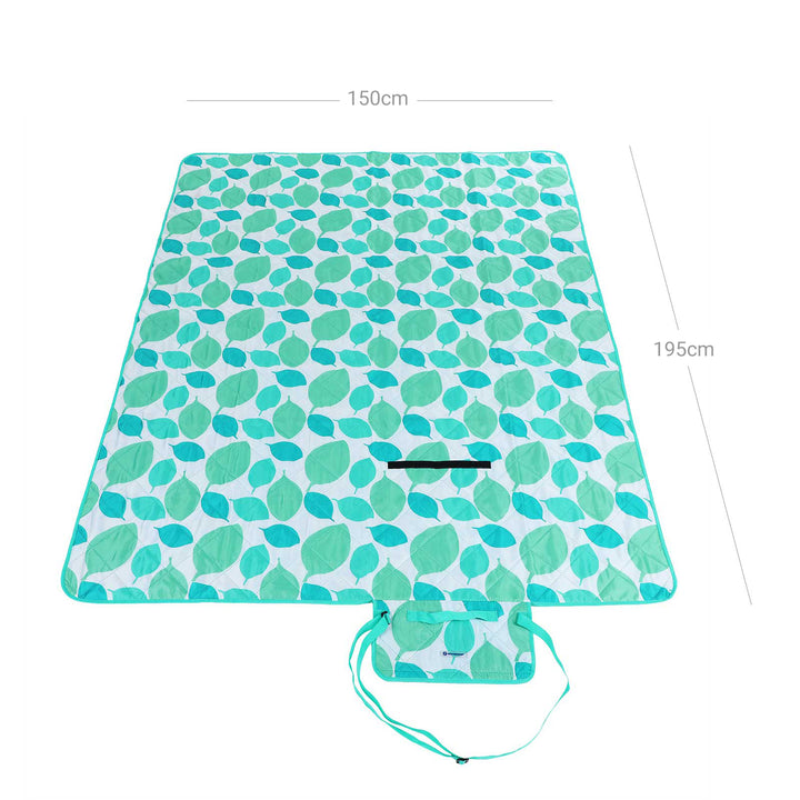 Leaf Pattern Picnic Blanket