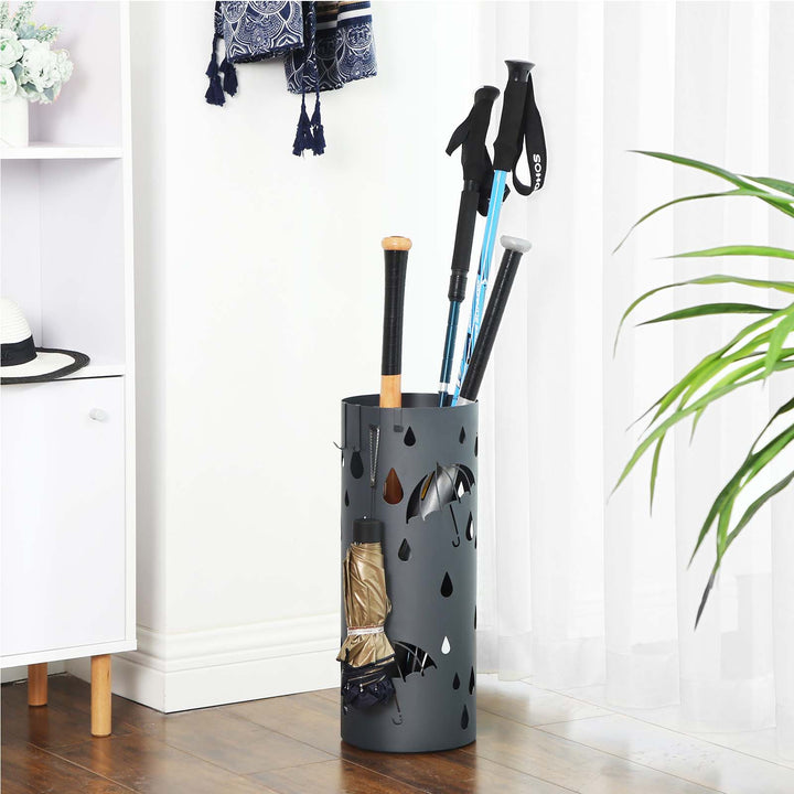 Matte Gray Umbrella Stand