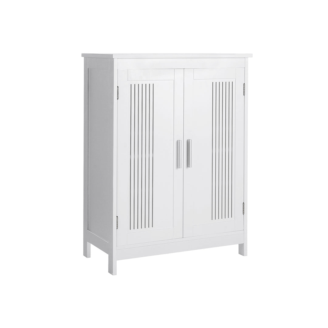 Bathroom Floor Cabinet Matte White