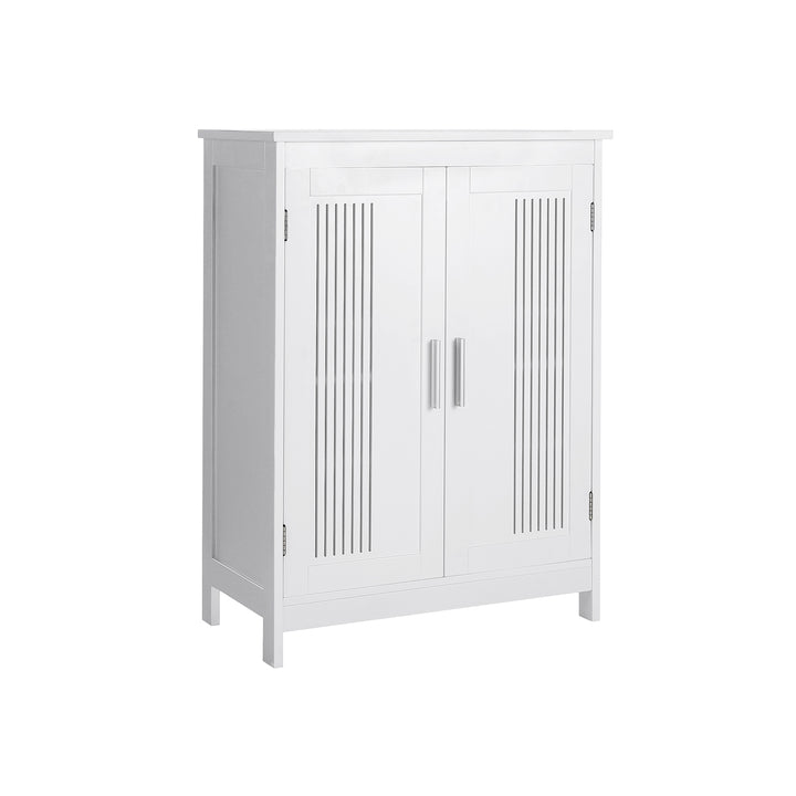 Bathroom Floor Cabinet Matte White