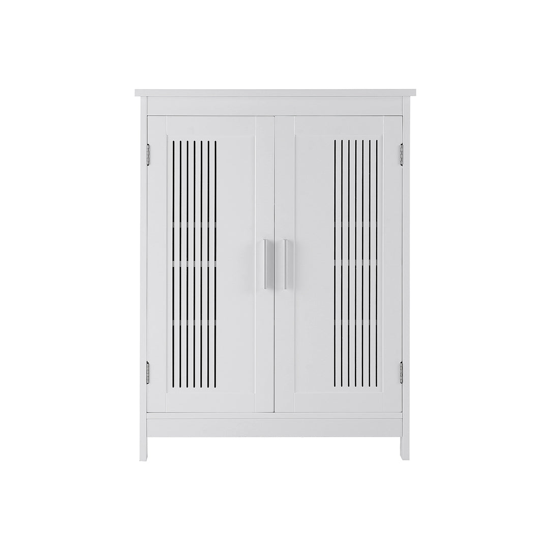 Bathroom Floor Cabinet Matte White
