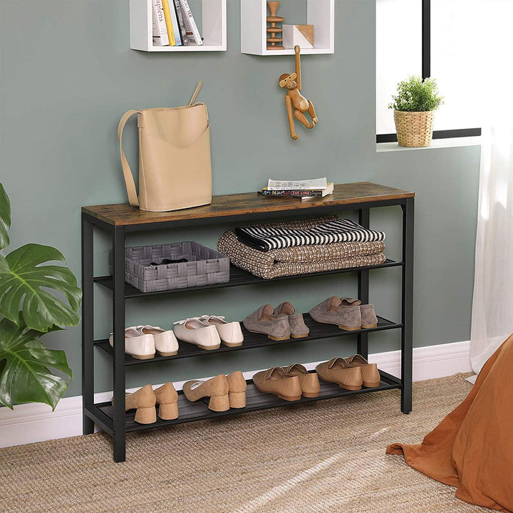 Mesh Shelves Shoe Rack