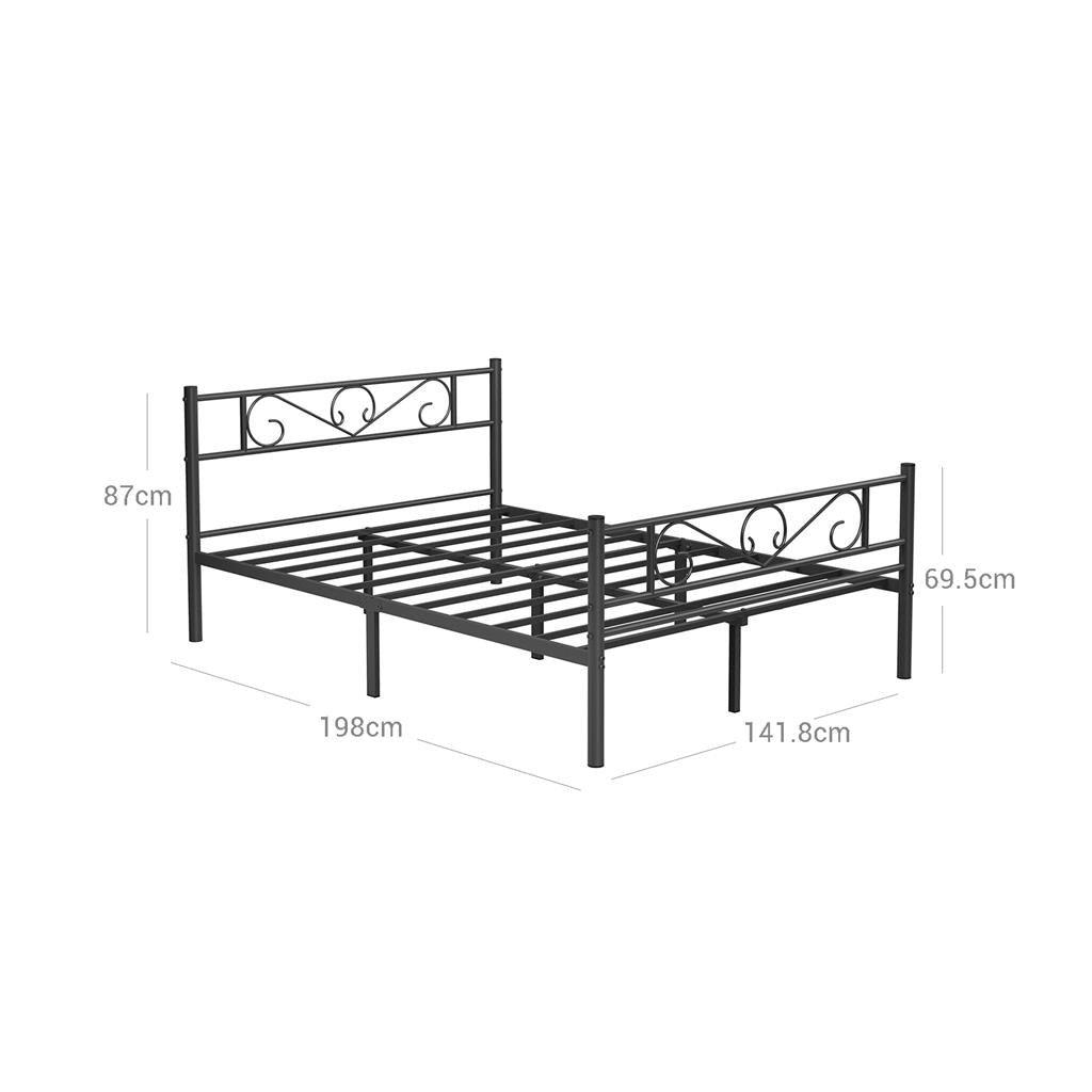 Metal Double Bed Frame