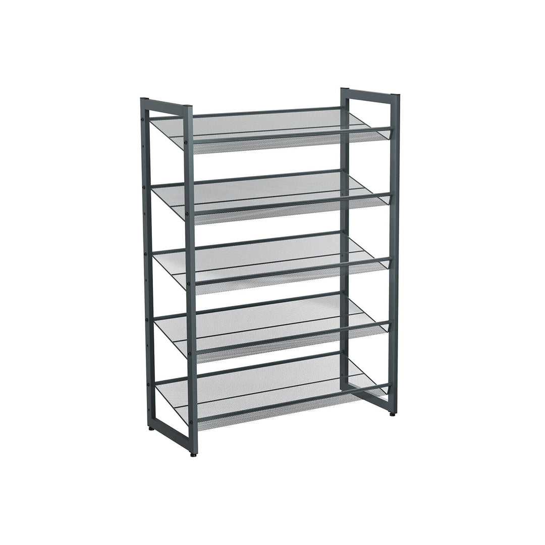 Metal Mesh Shoe Rack