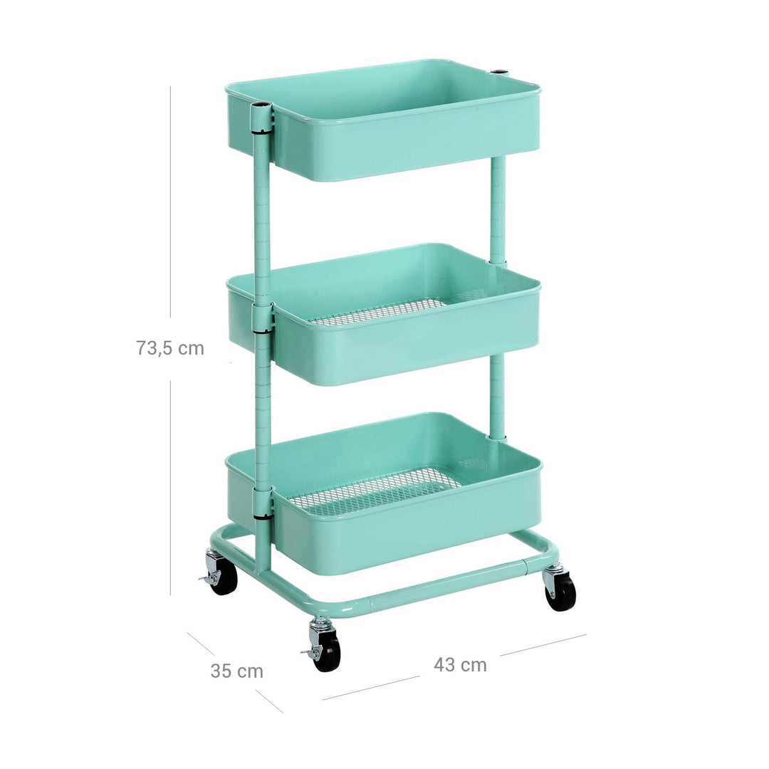 Metal Rolling Cart