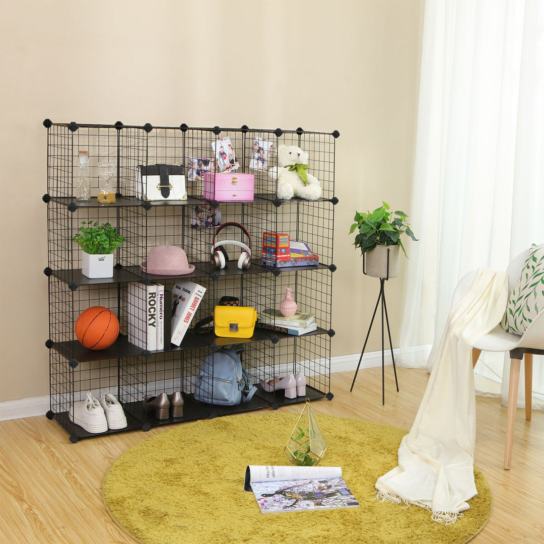 Metal Wire Cube Organizer