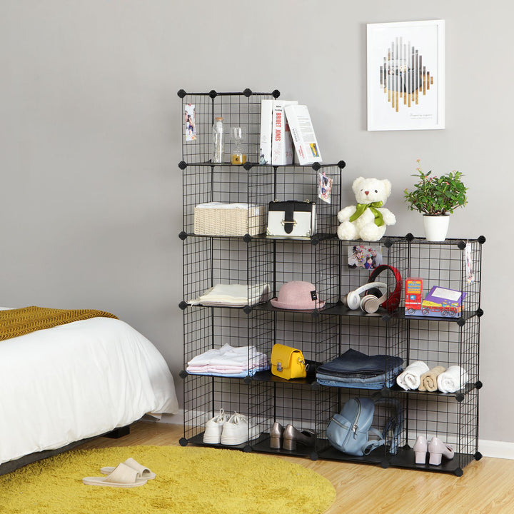 Metal Wire Cube Organizer