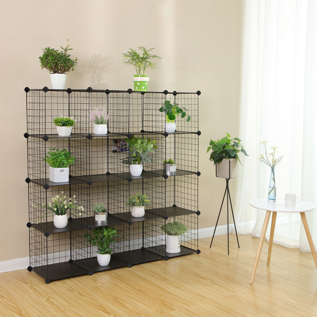 Metal Wire Cube Organizer