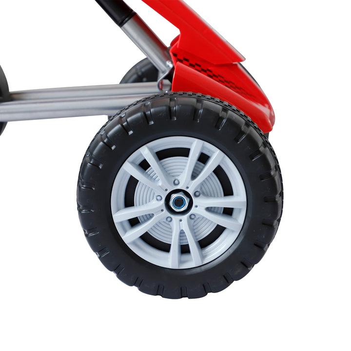 Kids Children Pedal Go Kart Ride On Car Toys Scooter Black &amp; Red