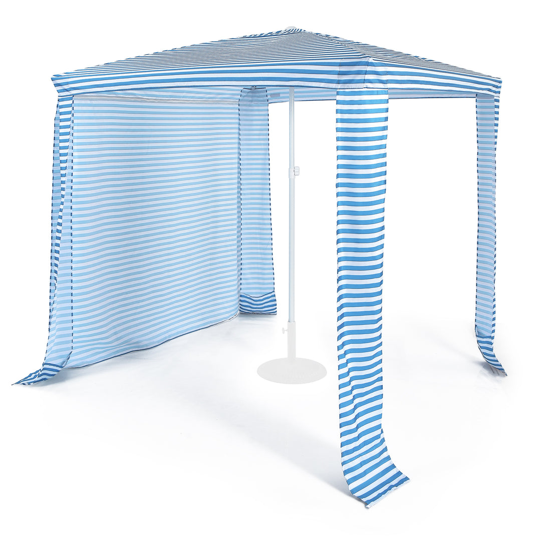 Feet Foldable and Easy-Setup Beach Canopy-Blue
