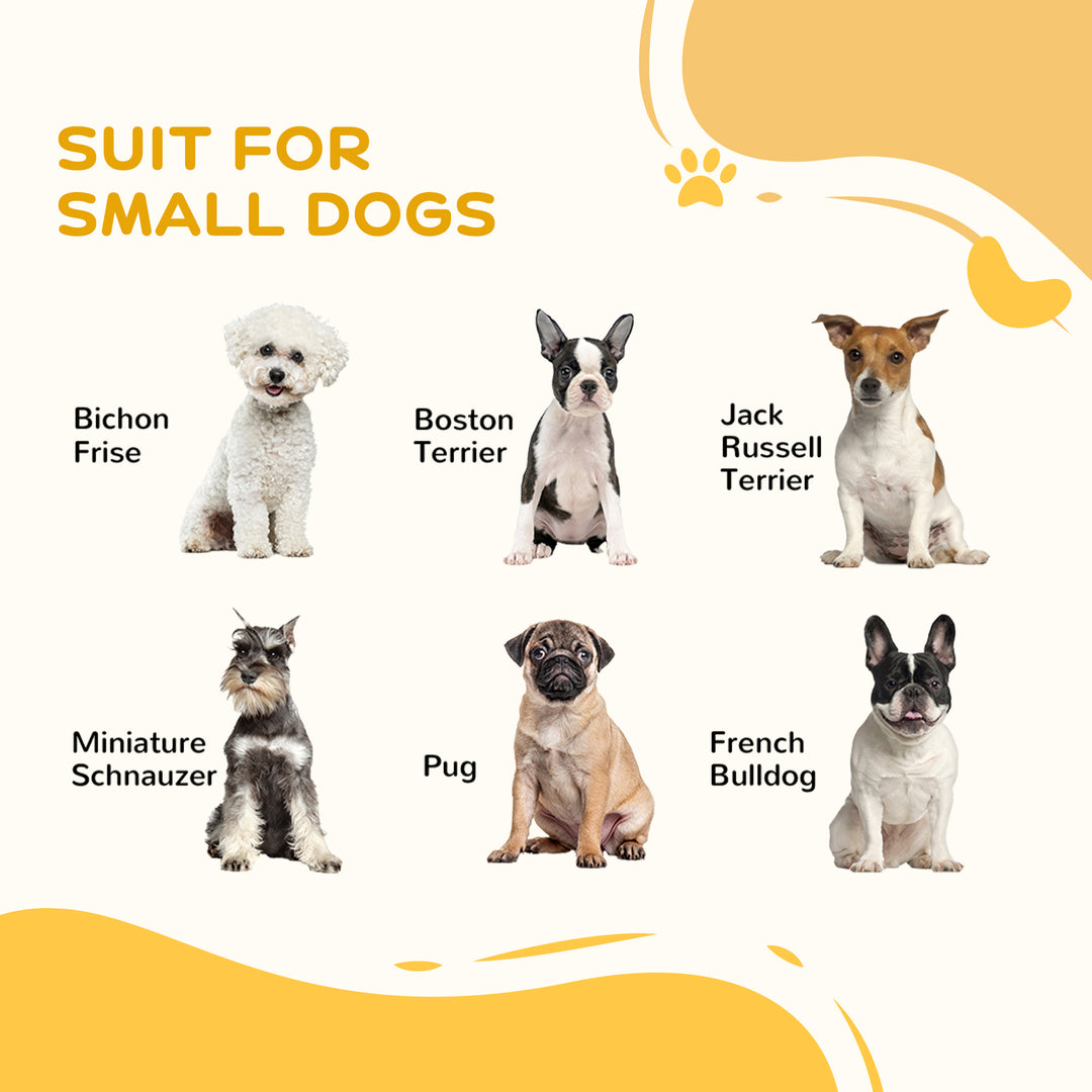 82.5-150 cm x 61 cm Heavy Duty Pet Playpen, 6 Panel Exercise Pen for Dogs, Adjustable Length, Indoor Outdoor, Small Sized Dogs