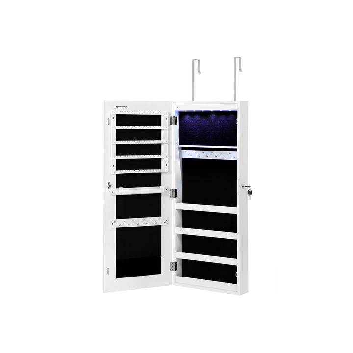 Narrow Edge Jewelry Armoire
