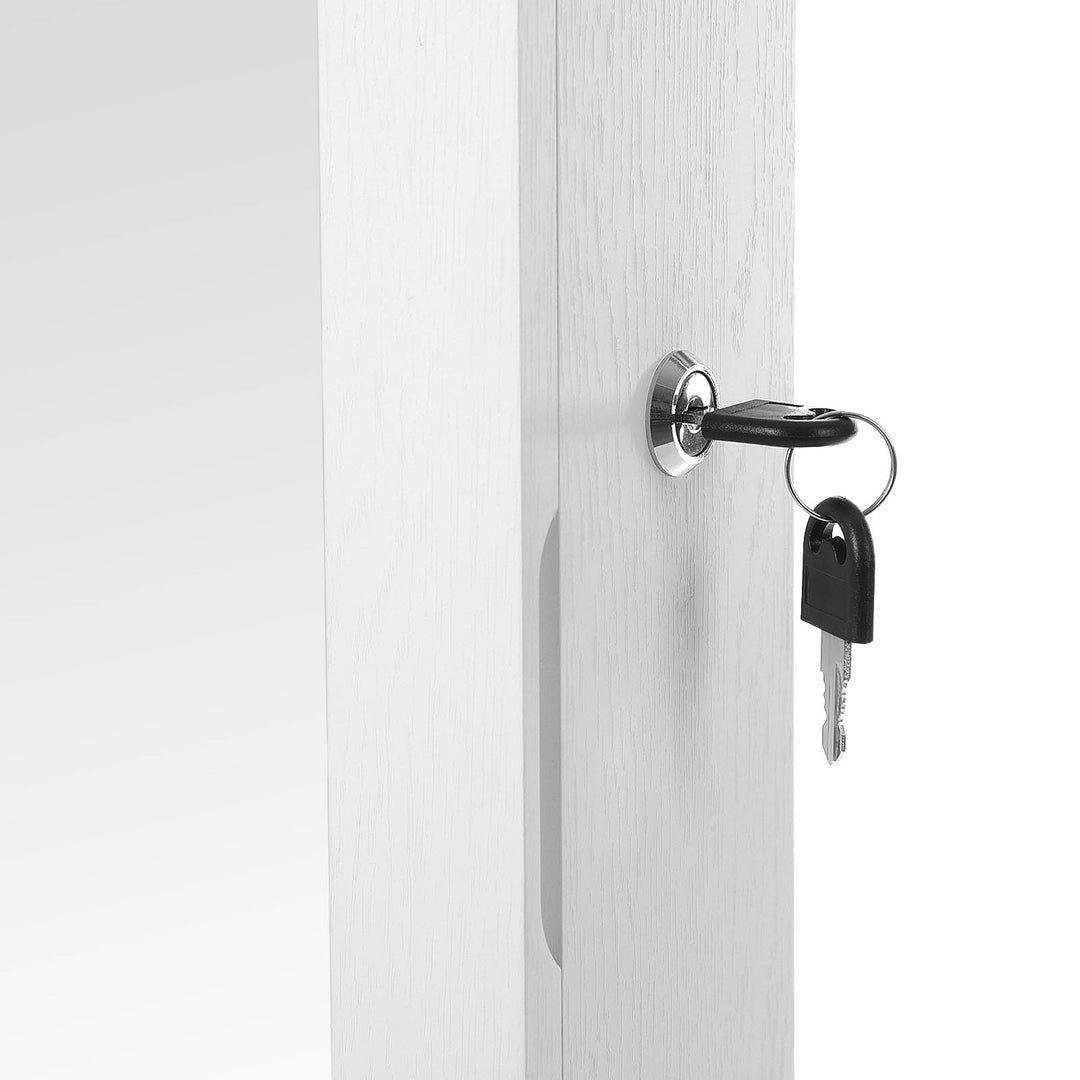 Narrow Edge Jewelry Armoire