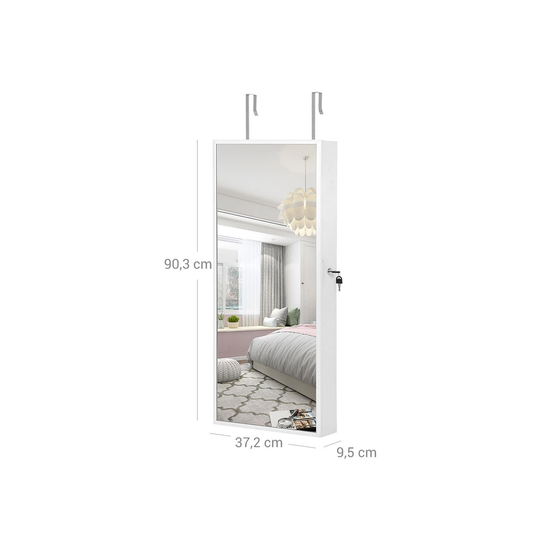 Narrow Edge Jewelry Armoire