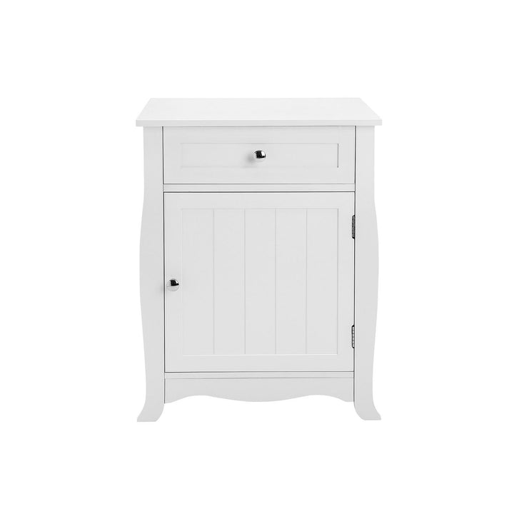 Nightstand with Storage Cabinet
