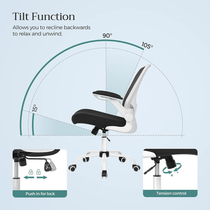 Ergonomic Office Chair with Mesh Back