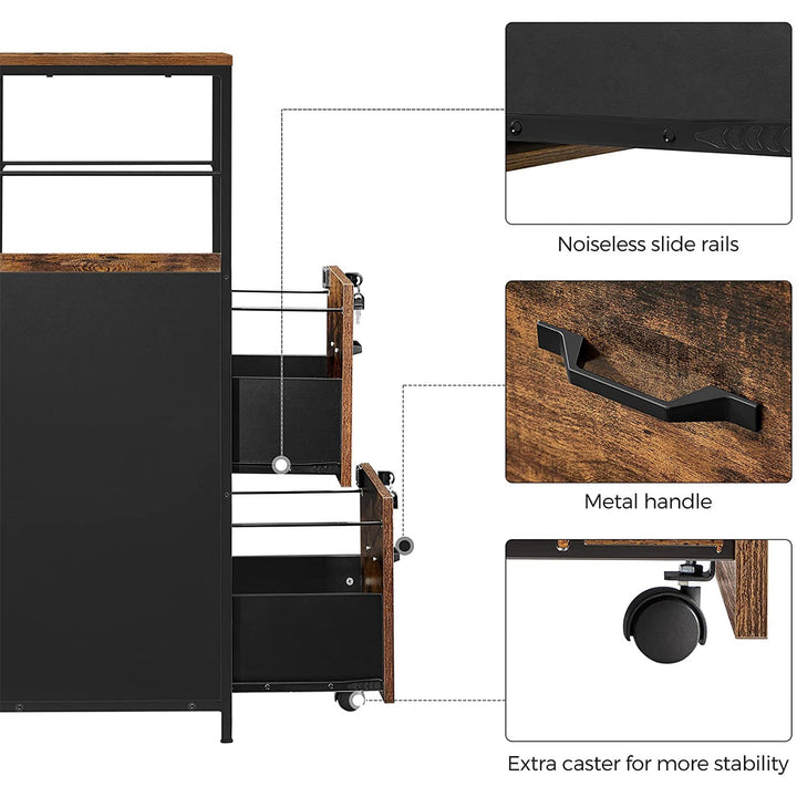 File Cabinet with 2 Drawers