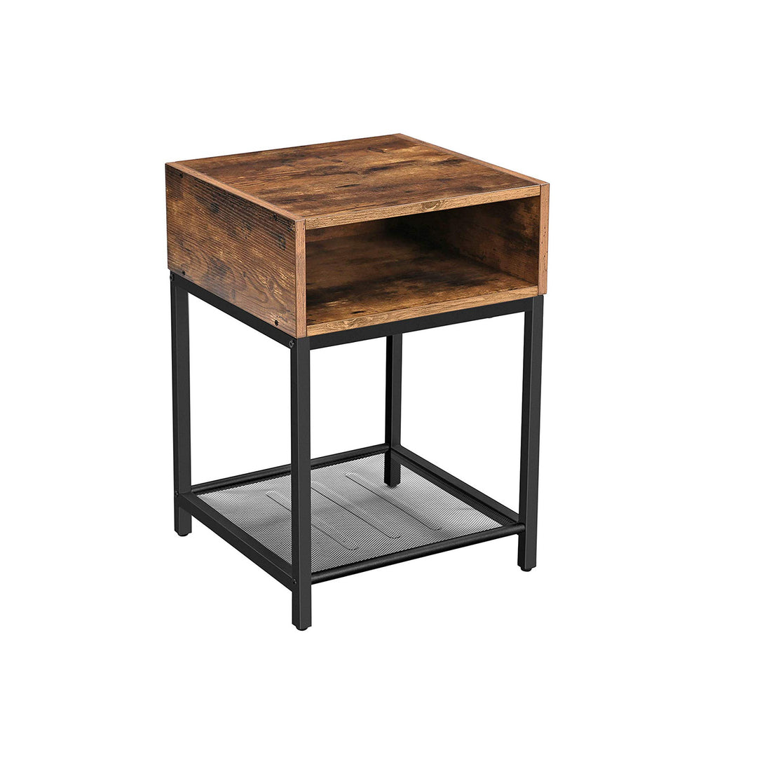Open Compartment Nightstand